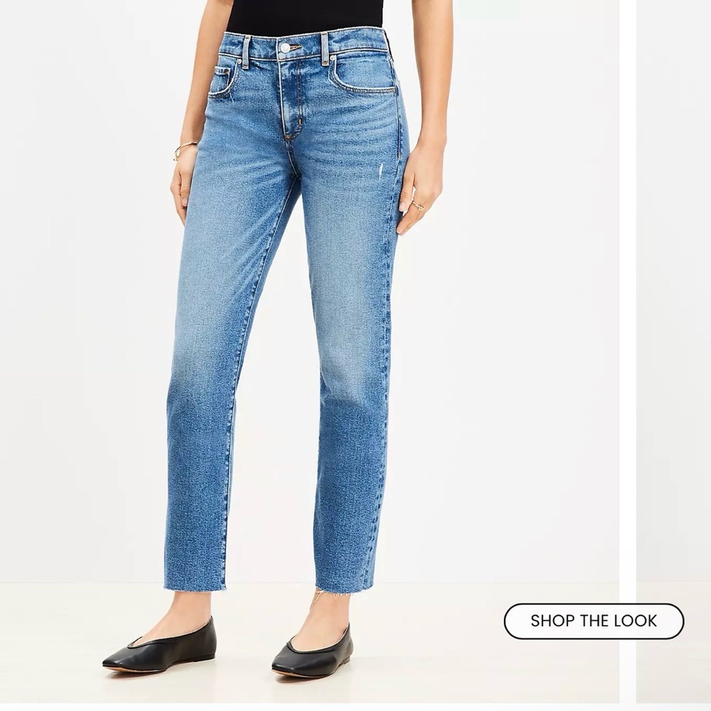 LOFT NWOT Straight Leg Jeans Size 10/30